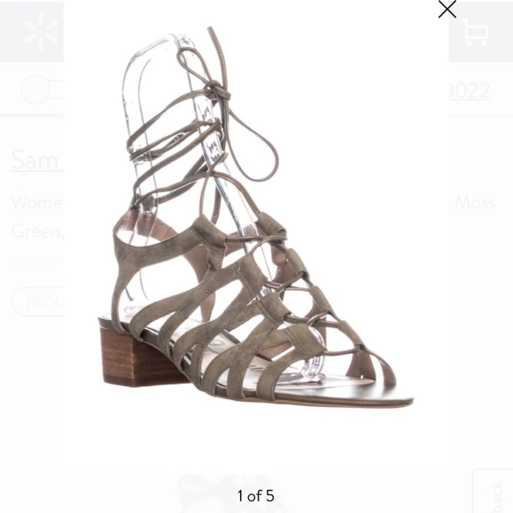 Sam Edelman Lace Up Strappy Sandals